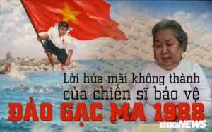 Gạc Ma 1988: Lời hứa cuối cùng với mẹ của người chiến sĩ Hải quân Gạc Ma 1988: Lời hứa cuối cùng với mẹ của người chiến sĩ Hải quân