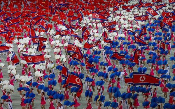 Màn đồng diễn hoành tráng nhất thế giới ở Triều Tiên