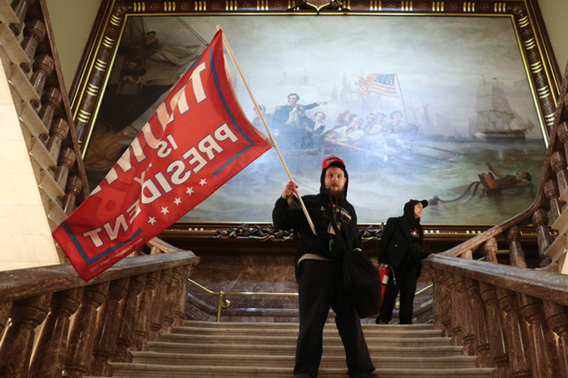 Người ủng hộ ông Trump bất ngờ đột kích, Quốc hội Mỹ phong tỏa Người ủng hộ ông Trump bất ngờ đột kích, Quốc hội Mỹ phong tỏa