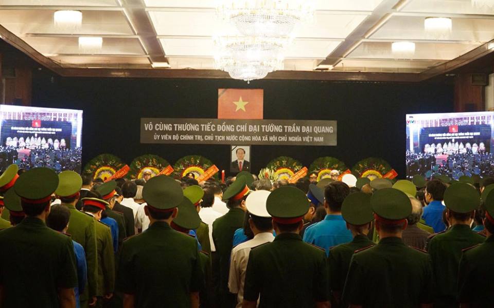Lễ truy điệu Chủ tịch nước Trần Đại Quang
