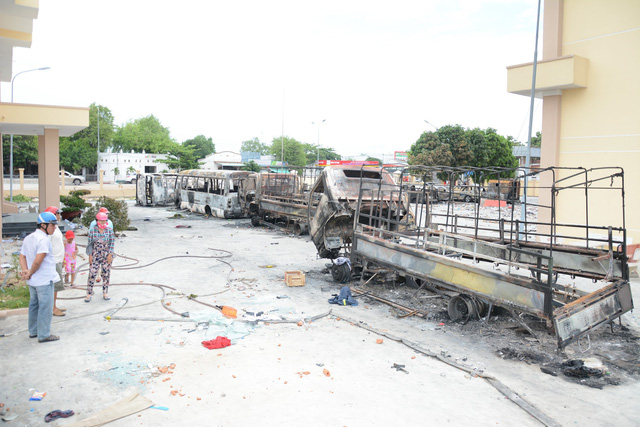 Bình Thuận: Khởi tố 7 nghi can kích động, gây rối Bình Thuận: Khởi tố 7 nghi can kích động, gây rối