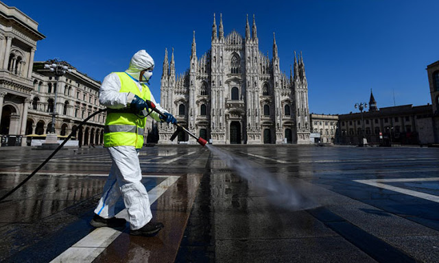 Gần 12.500 người chết vì nCoV ở Italy