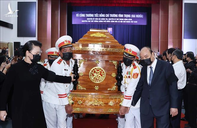 Lễ truy điệu và an táng nguyên Phó Thủ tướng Trương Vĩnh Trọng Lễ truy điệu và an táng nguyên Phó Thủ tướng Trương Vĩnh Trọng