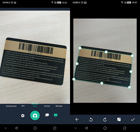 2 cách scan tài liệu bằng điện thoại