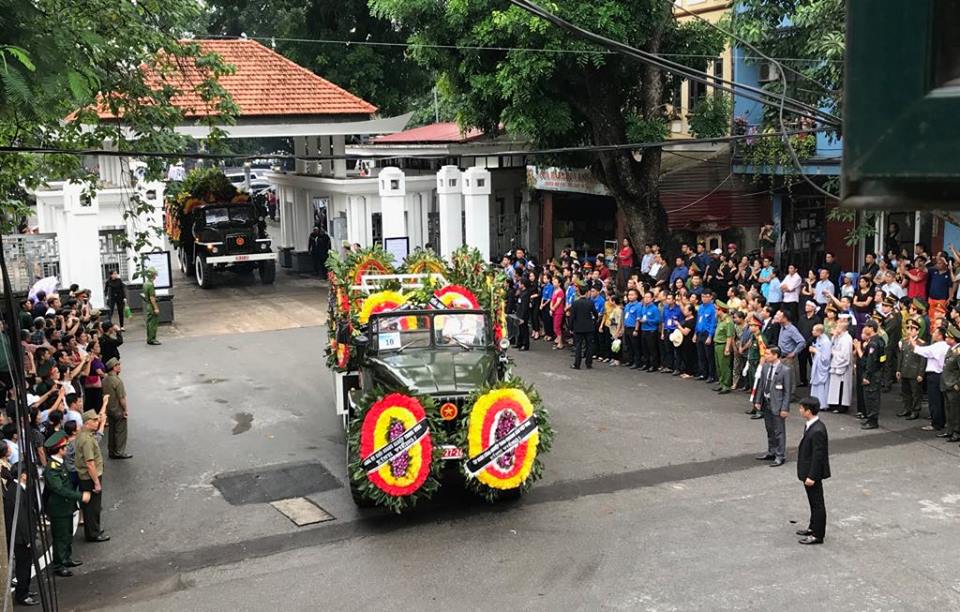 Lễ truy điệu Chủ tịch nước Trần Đại Quang