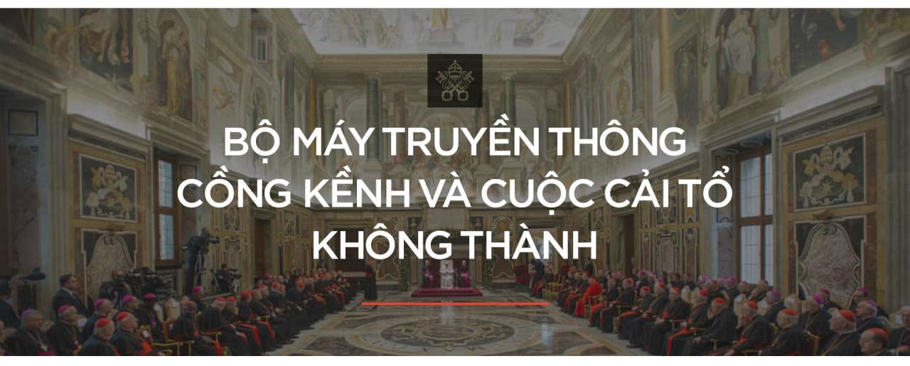 Cuộc khủng hoảng truyền thông của Vatican
