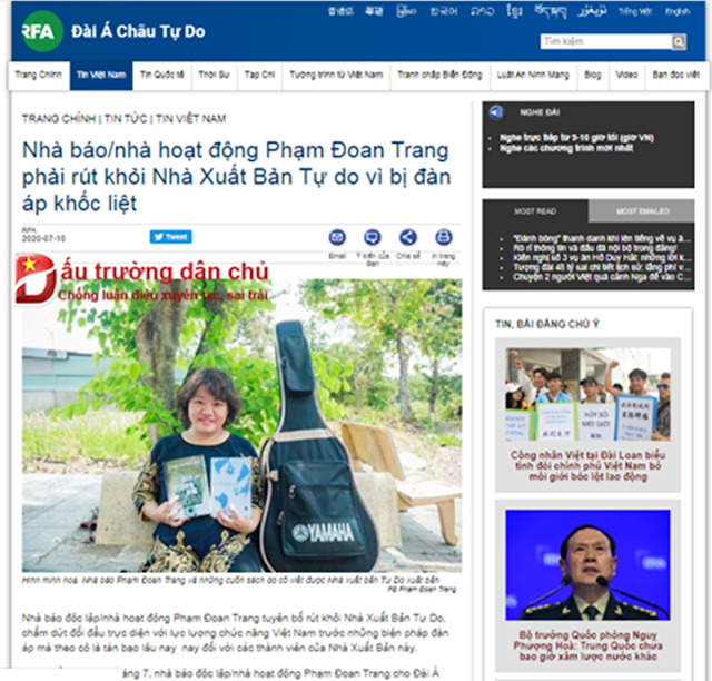 Câu hỏi đối với nhà đấu tranh dân chủ Phạm Đoan Trang và các đồng đẳng? Câu hỏi đối với nhà đấu tranh dân chủ Phạm Đoan Trang và các đồng đẳng?