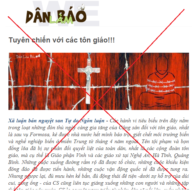 TUYÊN CHIẾN VỚI CÁC TÔN GIÁO – LUẬN ĐIỆU XẢO TRÁ CỦA ĐÁM “DÂN CHỦ” CUỘI