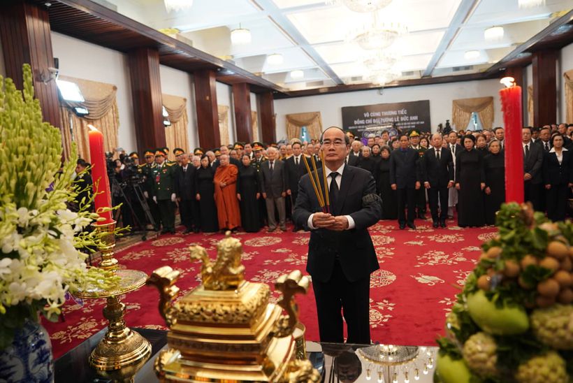 Lễ viếng nguyên Chủ tịch nước, đại tướng Lê Đức Anh Lễ viếng nguyên Chủ tịch nước, đại tướng Lê Đức Anh