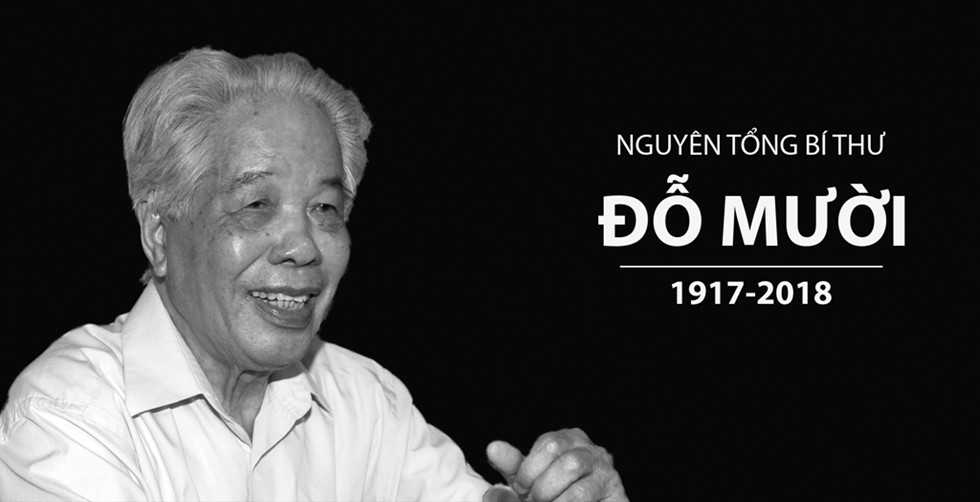 Nguyên Tổng bí thư Đỗ Mười từ trần Nguyên Tổng bí thư Đỗ Mười từ trần