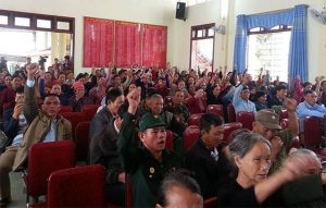 Nhân dân xã Khánh Thành kịch liệt phản đối, yêu cầu linh mục Đặng Hữu Nam rời khỏi địa bàn Nhân dân xã Khánh Thành kịch liệt phản đối, yêu cầu linh mục Đặng Hữu Nam rời khỏi địa bàn