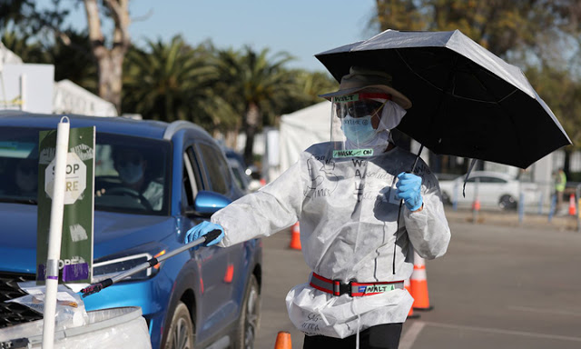 Mỹ trải qua tuần chết chóc nhất vì Covid-19 kể từ tháng 4 Mỹ trải qua tuần chết chóc nhất vì Covid-19 kể từ tháng 4