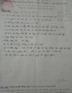 'Nộp 700 triệu cho chùa Ba Vàng, nếu không sẽ bị điên' 'Nộp 700 triệu cho chùa Ba Vàng, nếu không sẽ bị điên'