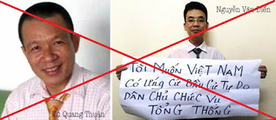 BẢN ÁN NÀO CHO VŨ QUANG THUẬN VÀ NGUYỄN VĂN ĐIỂN