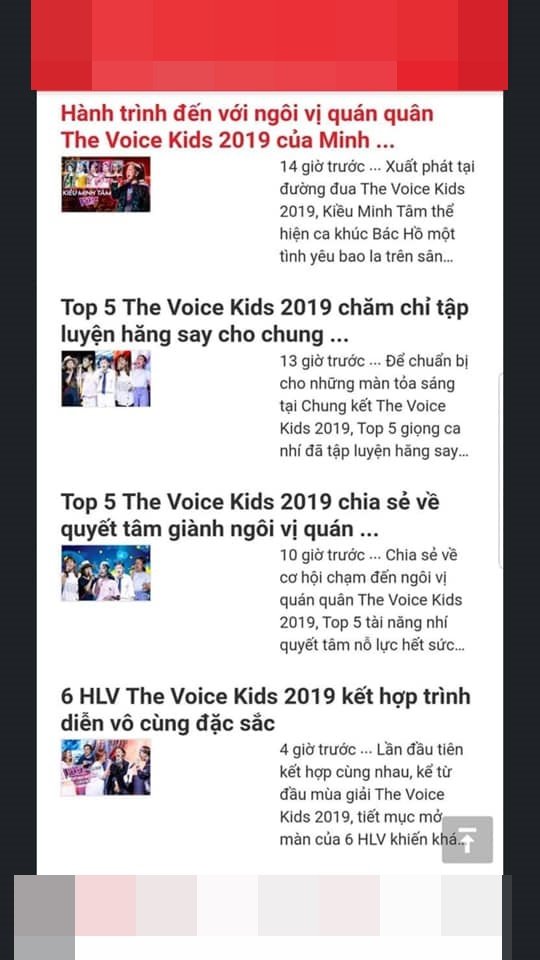 Lộ bằng chứng 'The Voice Kids 2019' dàn xếp kết quả chung cuộc, khán giả phẫn nộ 'dội bom' fanpage chương trình Lộ bằng chứng 'The Voice Kids 2019' dàn xếp kết quả chung cuộc, khán giả phẫn nộ 'dội bom' fanpage chương trình