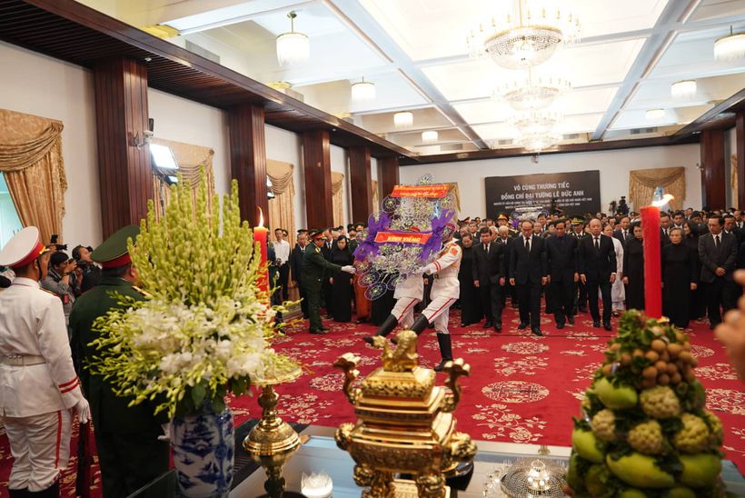 Lễ viếng nguyên Chủ tịch nước, đại tướng Lê Đức Anh Lễ viếng nguyên Chủ tịch nước, đại tướng Lê Đức Anh