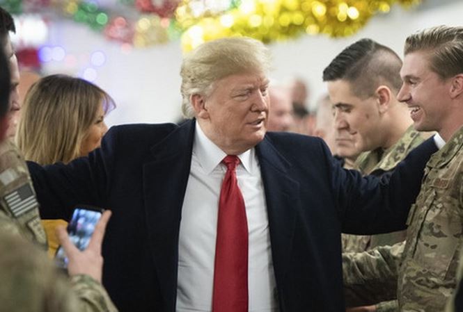 Thấy gì qua chuyến thăm Iraq của Tổng thống Mỹ Trump Thấy gì qua chuyến thăm Iraq của Tổng thống Mỹ Trump