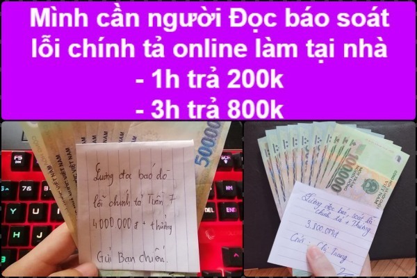Chiêu trò lừa đảo qua hình thức xem video, đọc báo soát lỗi chính tả Chiêu trò lừa đảo qua hình thức xem video, đọc báo soát lỗi chính tả