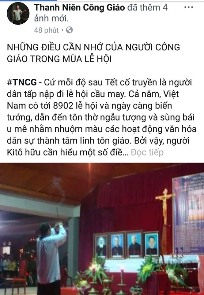 “Thanh niên Công giáo”: Đừng đố kỵ người khác mà hãy tự sửa mình