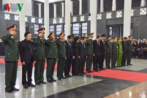 Lễ truy điệu Chủ tịch nước Trần Đại Quang