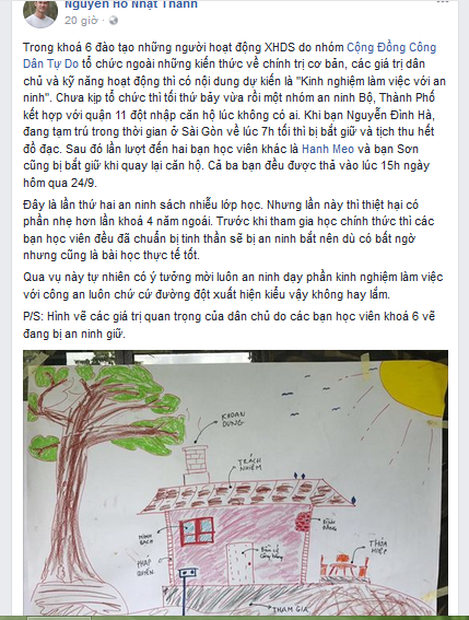 Nội dung khóa huấn luyện “Hạt giống đổi thay” là ôn hòa, lành mạnh?