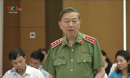 Bộ trưởng Công an: 'Nhiều tội phạm hình sự được thuê biểu tình gây rối' Bộ trưởng Công an: 'Nhiều tội phạm hình sự được thuê biểu tình gây rối'