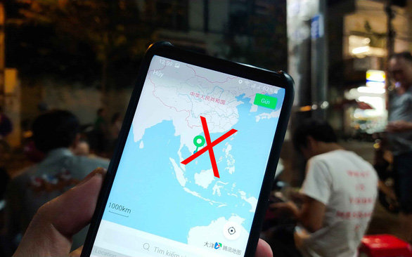 Wechat lại đưa đường lưỡi bò phi pháp vào Việt Nam Wechat lại đưa đường lưỡi bò phi pháp vào Việt Nam
