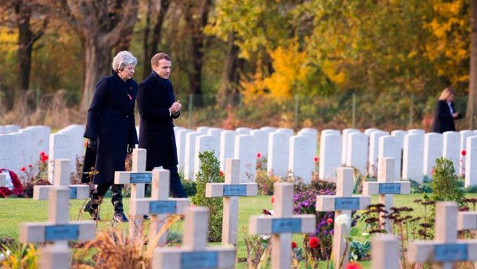 Các lãnh đạo thế giới kỷ niệm 100 năm kết thúc Thế chiến I Các lãnh đạo thế giới kỷ niệm 100 năm kết thúc Thế chiến I