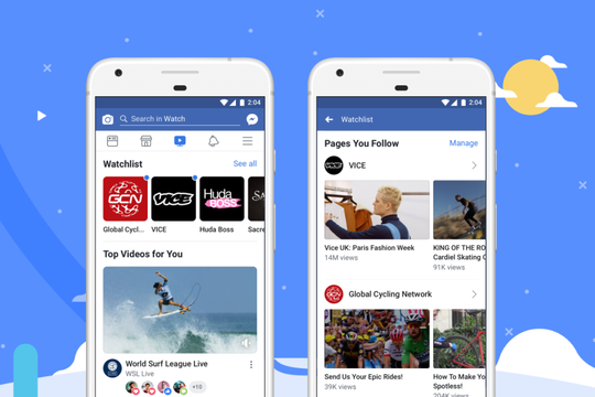 Facebook được triển khai tính năng Watch trên toàn cầu Facebook được triển khai tính năng Watch trên toàn cầu