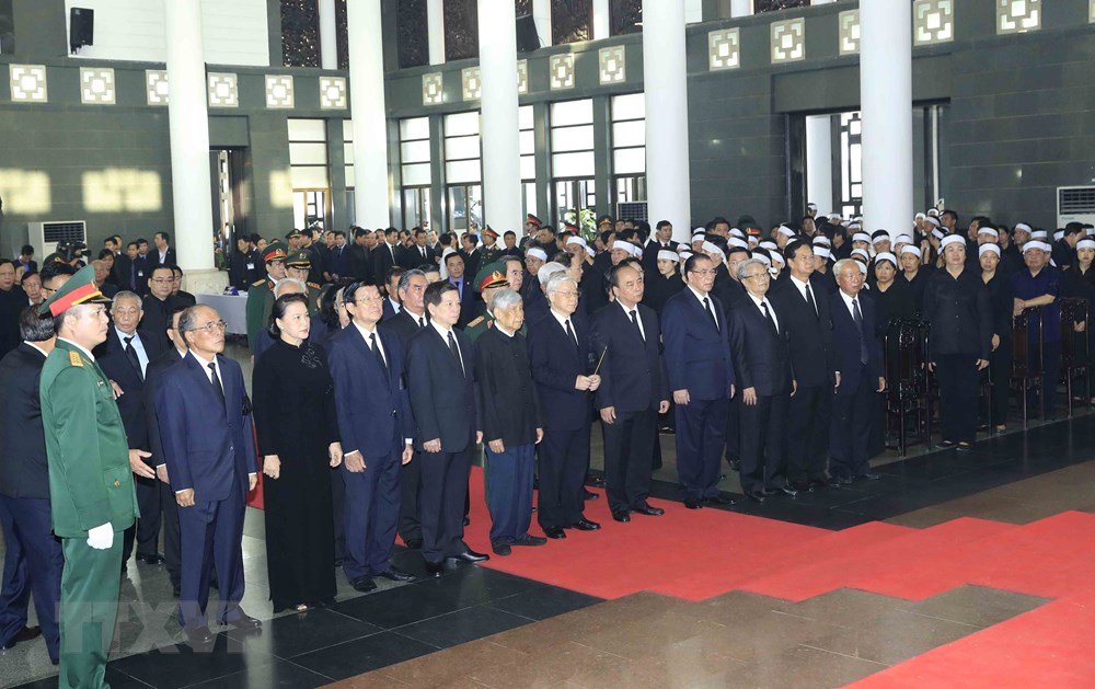 Lễ truy điệu Chủ tịch nước Trần Đại Quang