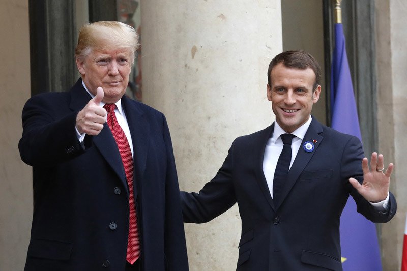 Các lãnh đạo thế giới kỷ niệm 100 năm kết thúc Thế chiến I Các lãnh đạo thế giới kỷ niệm 100 năm kết thúc Thế chiến I