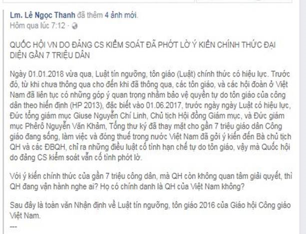 Lê Ngọc Thanh – Sao còn mãi “cố đấm ăn xôi”?!