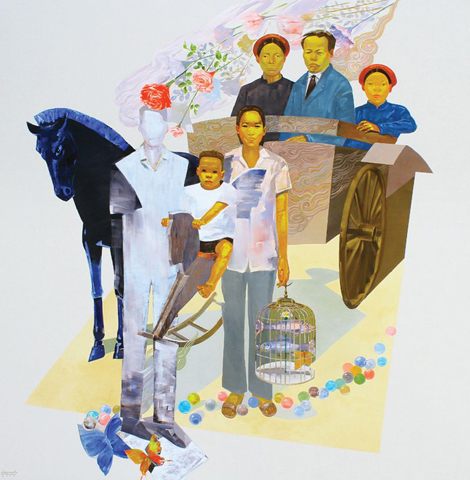 Yếu tố bản sắc trong hội họa Việt nam thời kỳ hội nhập quốc tế Yếu tố bản sắc trong hội họa Việt nam thời kỳ hội nhập quốc tế