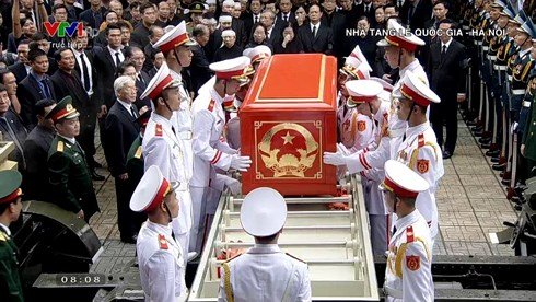 Lễ truy điệu Chủ tịch nước Trần Đại Quang