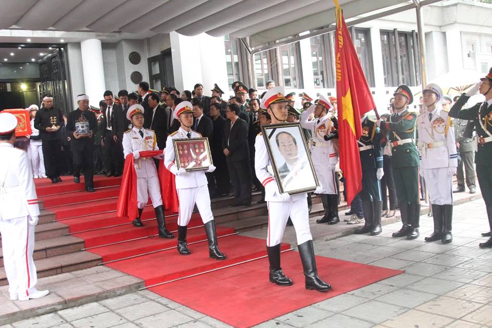 Lễ truy điệu Chủ tịch nước Trần Đại Quang