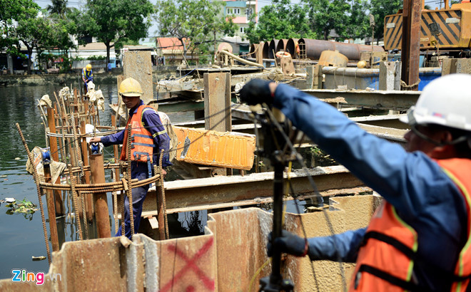 Dự án chống ngập 10.000 tỷ dừng thi công, phải cầu cứu Thủ tướng Dự án chống ngập 10.000 tỷ dừng thi công, phải cầu cứu Thủ tướng