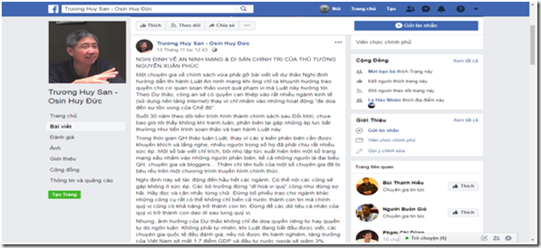 “DÂN CHỦ” LẠI TIẾP TỤC KÊU GÀO VỀ DỰ THẢO NGHỊ ĐỊNH HƯỚNG DẪN LUẬT AN NINH MẠNG