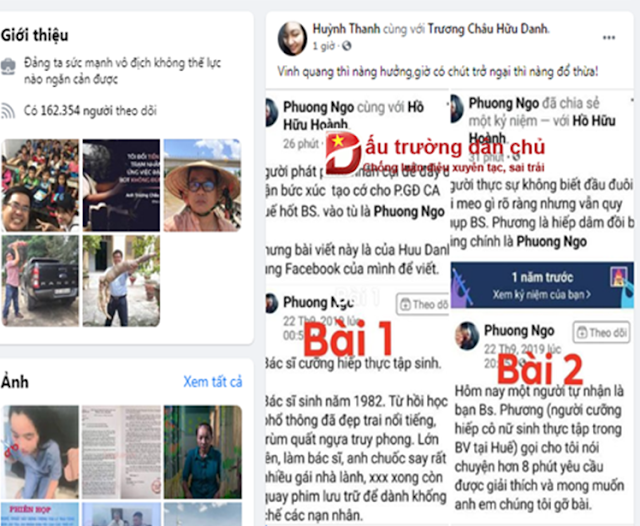 Thêm bằng chứng chứng minh lời tố Trương Châu Hữu Danh 'đểu giả' và 'đòi tiền gỡ bài' Thêm bằng chứng chứng minh lời tố Trương Châu Hữu Danh 'đểu giả' và 'đòi tiền gỡ bài'