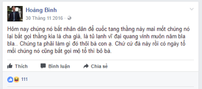 Tóm tắt hoạt động của HOÀNG ĐỨC BÌNH trước ngày xét xử