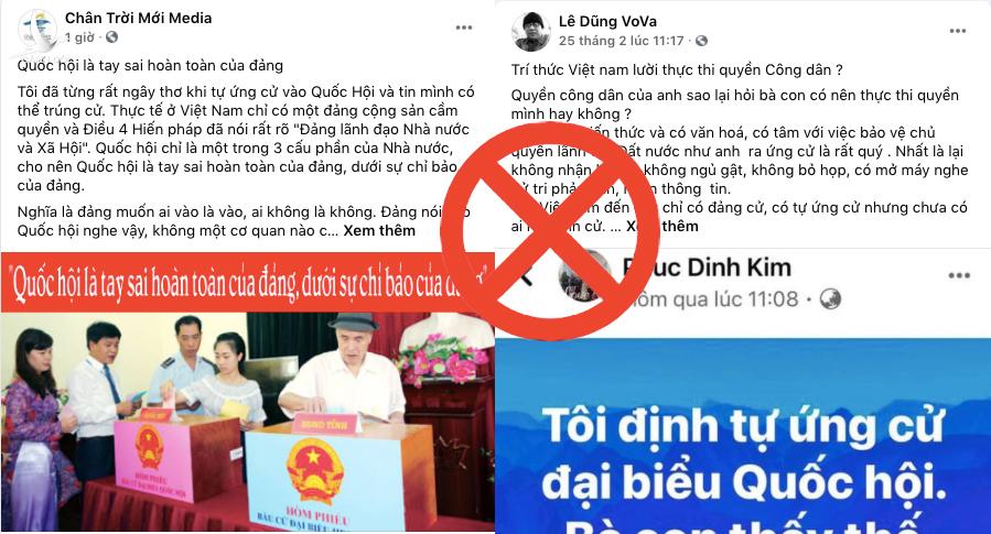 Bày trò “tự ứng cử”, các nhà “dân chủ” đang diễn hài cho ai xem? Bày trò “tự ứng cử”, các nhà “dân chủ” đang diễn hài cho ai xem?