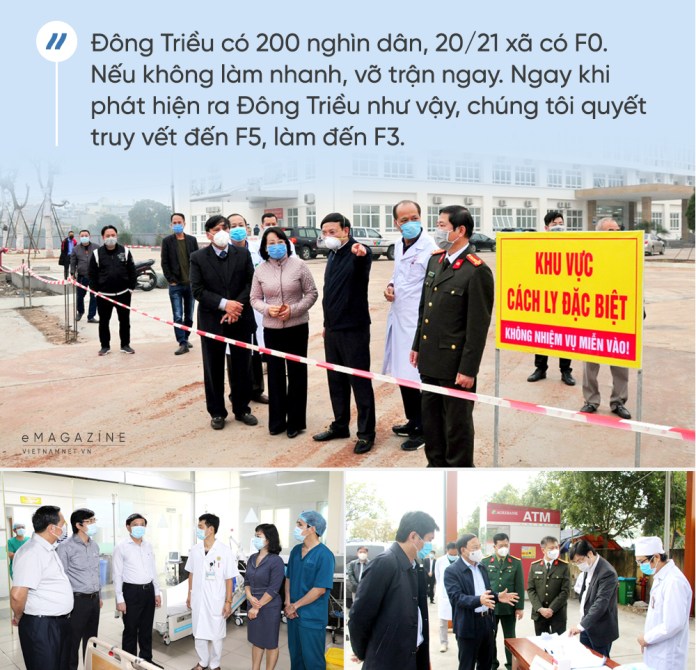 Khi Bí thư, Chủ tịch tỉnh đi thẳng vào tâm dịch Khi Bí thư, Chủ tịch tỉnh đi thẳng vào tâm dịch