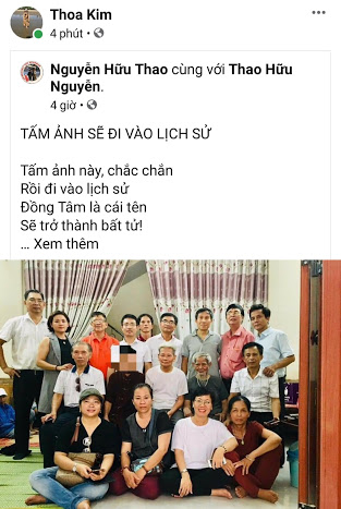 Số phận những người trong một bức ảnh về Đồng Tâm Số phận những người trong một bức ảnh về Đồng Tâm