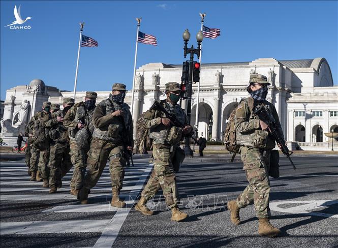 Mỹ chi 521 triệu USD cho hoạt động của lực lượng Vệ binh quốc gia tại Đồi Capitol Mỹ chi 521 triệu USD cho hoạt động của lực lượng Vệ binh quốc gia tại Đồi Capitol