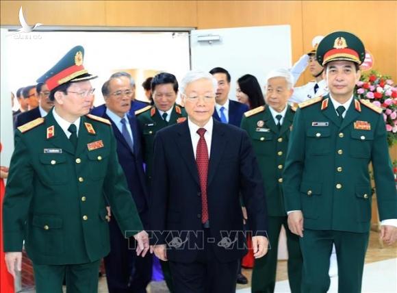 Tổng Bí thư dự lễ kỷ niệm 70 năm ngày truyền thống Bệnh viện 108 Tổng Bí thư dự lễ kỷ niệm 70 năm ngày truyền thống Bệnh viện 108