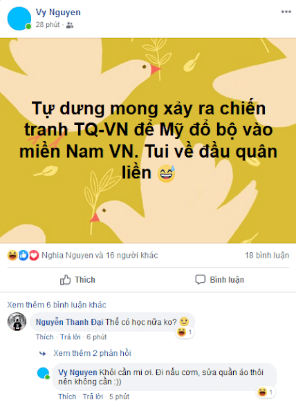 Giới “chống Cộng” và nước Mỹ là tấm gương yêu chuộng hòa bình? Giới “chống Cộng” và nước Mỹ là tấm gương yêu chuộng hòa bình?