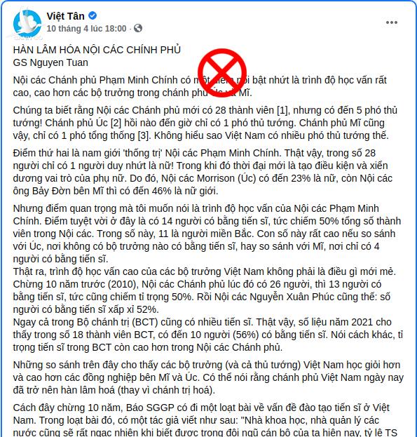 Nực cười sự “không kỳ vọng” của các nhà “dân chủ”