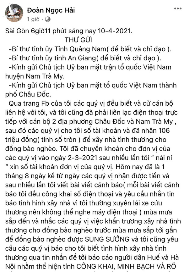 Ông Đoàn Ngọc Hải có thể hành động khác đi! Ông Đoàn Ngọc Hải có thể hành động khác đi!