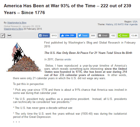 Giới “chống Cộng” và nước Mỹ là tấm gương yêu chuộng hòa bình? Giới “chống Cộng” và nước Mỹ là tấm gương yêu chuộng hòa bình?