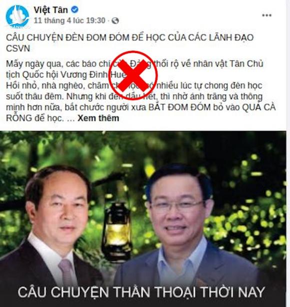 Đom đóm và âm mưu thâm độc tấn công Tân Chủ tịch Quốc hội Vương Đình Huệ Đom đóm và âm mưu thâm độc tấn công Tân Chủ tịch Quốc hội Vương Đình Huệ