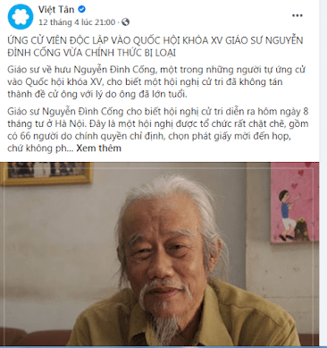 Việt Tân đang điên cuồng chống phá Bầu cử Đại biểu Quốc hội Khóa XV Việt Tân đang điên cuồng chống phá Bầu cử Đại biểu Quốc hội Khóa XV